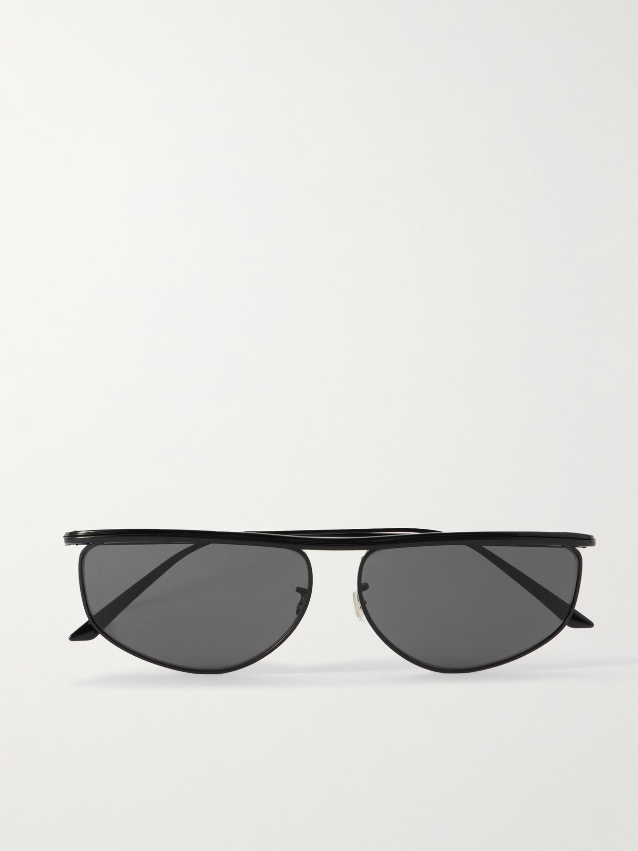 Oliver Peoples - + Khaite 1986 D-frame Acetate And Metal Sunglasses - Black | NET-A-PORTER (US)