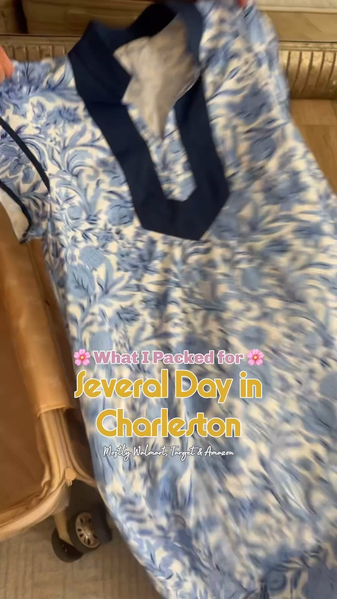 What I packed for Charleston 🌸🧳 Sharing a peek at everything coming with me for a few days away — colorful vacation outfits, easy dresses, comfy travel looks, cute sandals, accessories, and so many affordable finds that look so much more expensive. Most of this packing list is from Walmart, Amazon and Target and it’s full of versatile pieces I can mix and match all trip long.

I always love packing to have options, and these are the kinds of pieces perfect for spring and summer travel, beach weekends, girls trips, and coastal getaways. Think easy vacation style, comfortable walking shoes, pretty dresses for dinner, and all the fun accessories ✨ Linking all my Charleston packing finds because these are some of my favorite affordable travel pieces!

#charlestonstyle #whativepacked #traveloutfits #vacationstyle #walmartfashion #amazonfashion #targetstyle #affordablefashion #travelcapsule #springstyle #summerstyle #beachvacationoutfits #charlestontravel #packinginspo #coastalstyle

#LTKTravel #LTKPetite #LTKootd