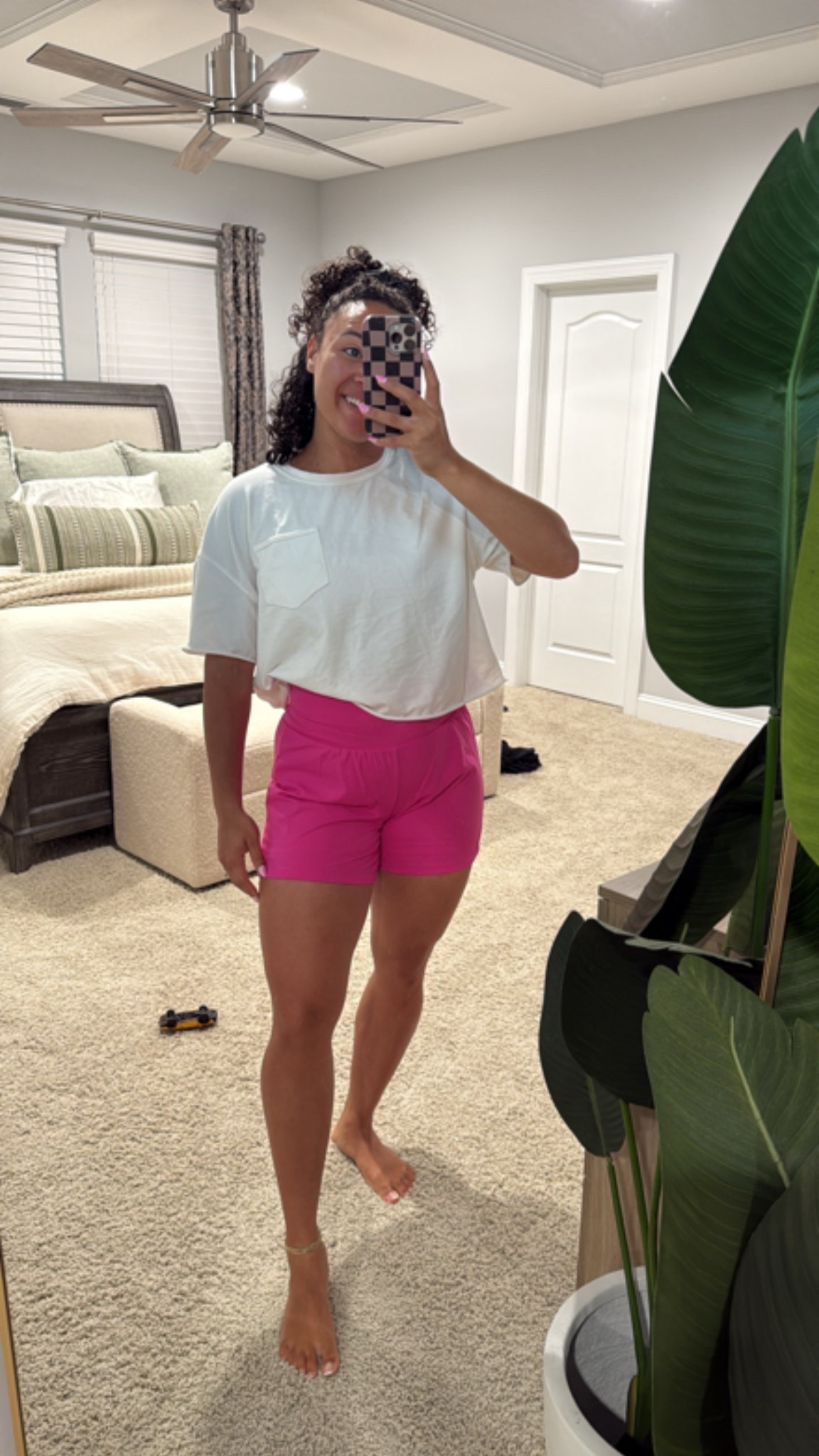 My absolute favorite workout shorts because they are 5 inches so that means my thighs are not constantly chafing size medium 

#LTKSeasonal #LTKSaleAlert #LTKActive