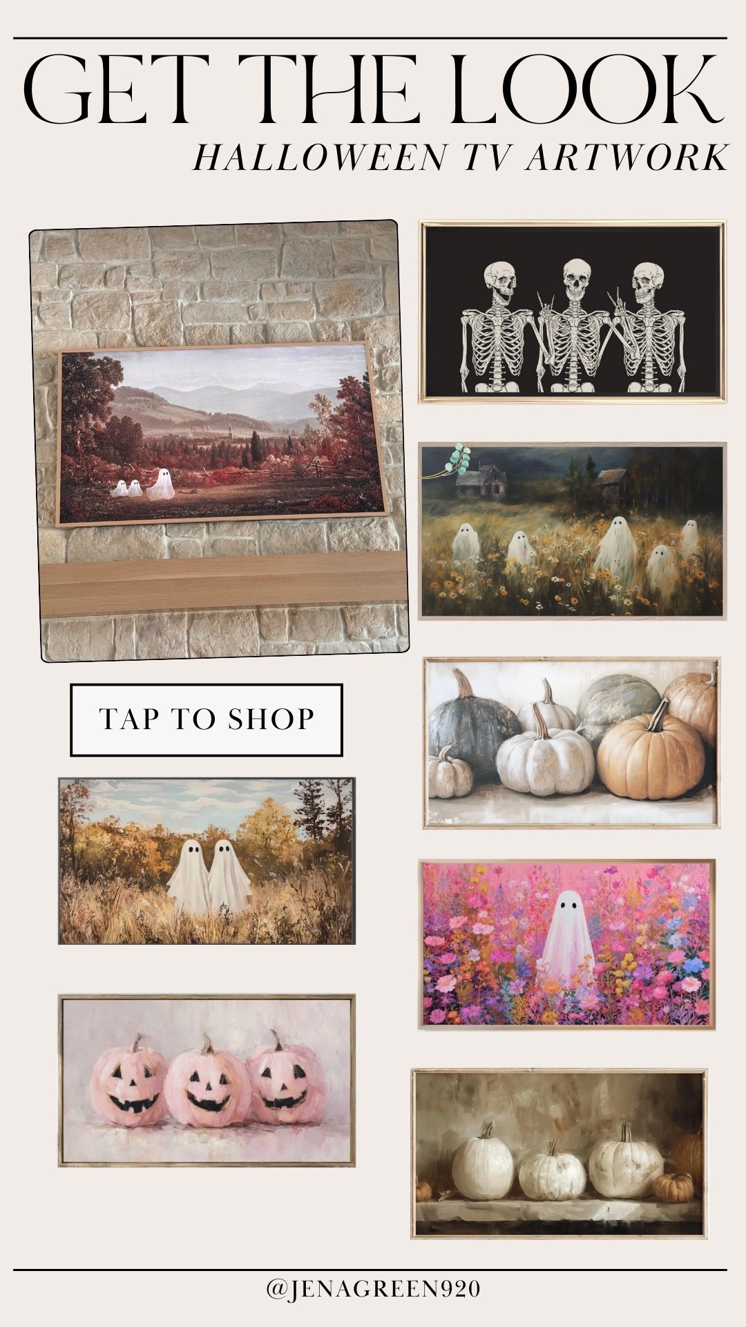 Halloween Frame TV Art | Fall TV Art

#LTKStyleTip #LTKSeasonal #LTKHome
