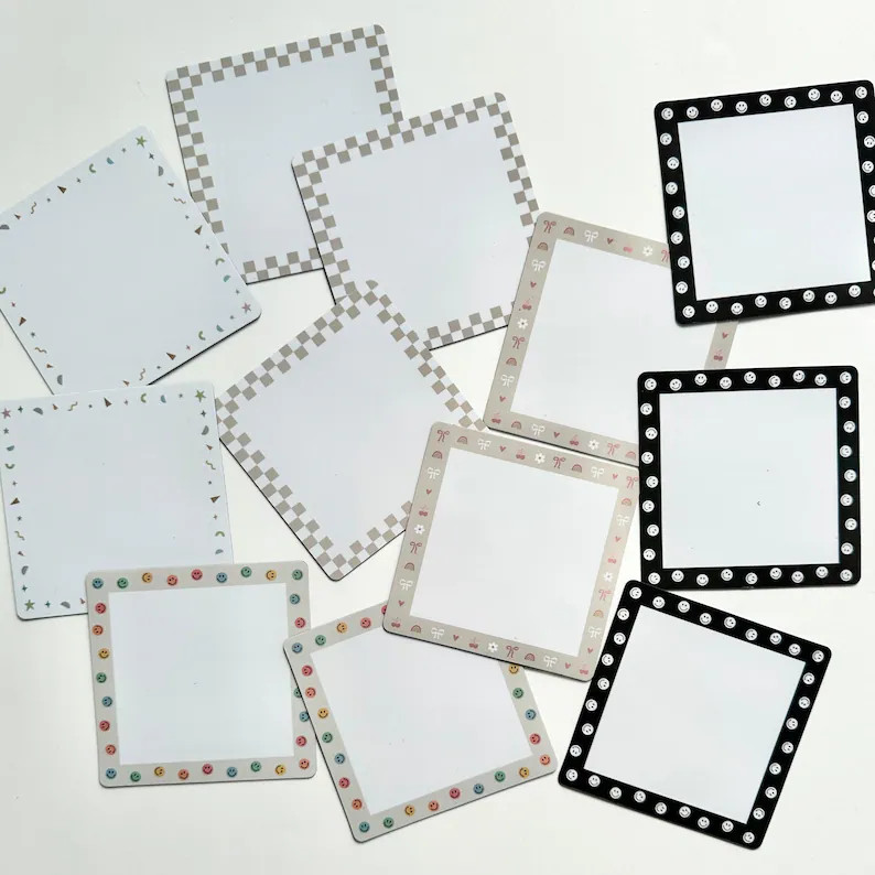 Magnetic Sticky Notes (10pc Dry Erase Labels) - Compatible With Magic Playwall - Etsy | Etsy (US)