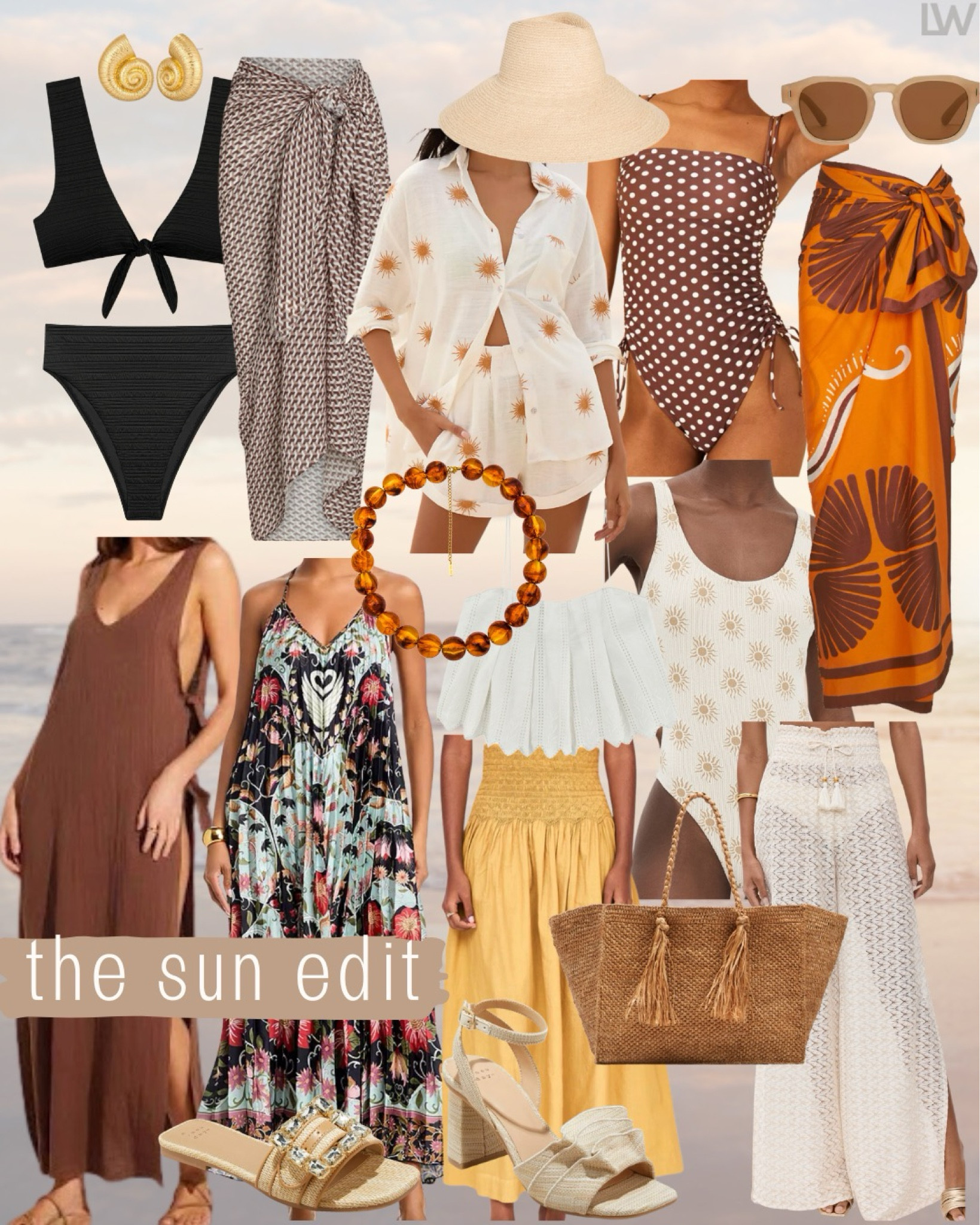 THE SUN EDIT: curated for your next vacation 🏝️🌸💓