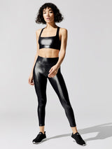 Criss Cross Bra in Takara Shine | Carbon38