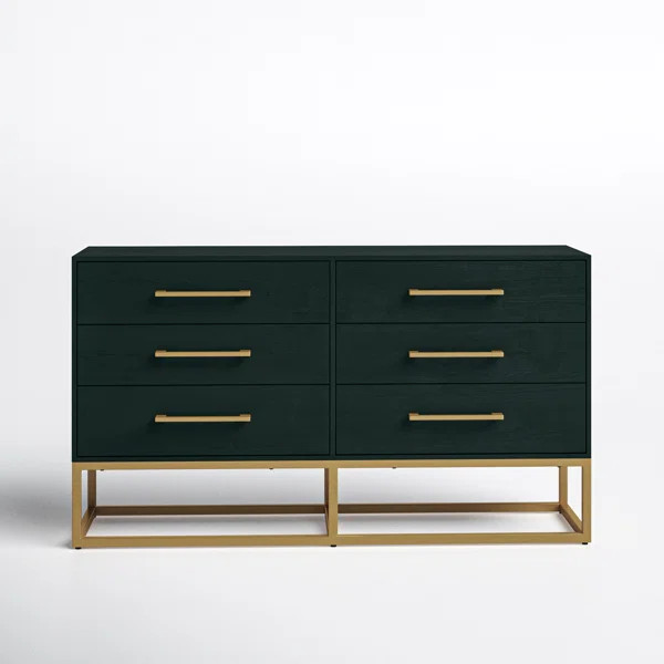 Sheldon 6 - Drawer Dresser | Wayfair North America