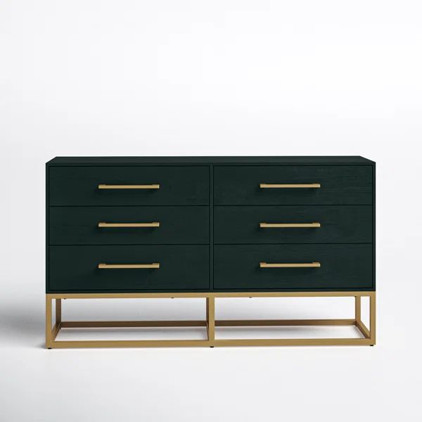 Sheldon 6 - Drawer Dresser | Wayfair North America