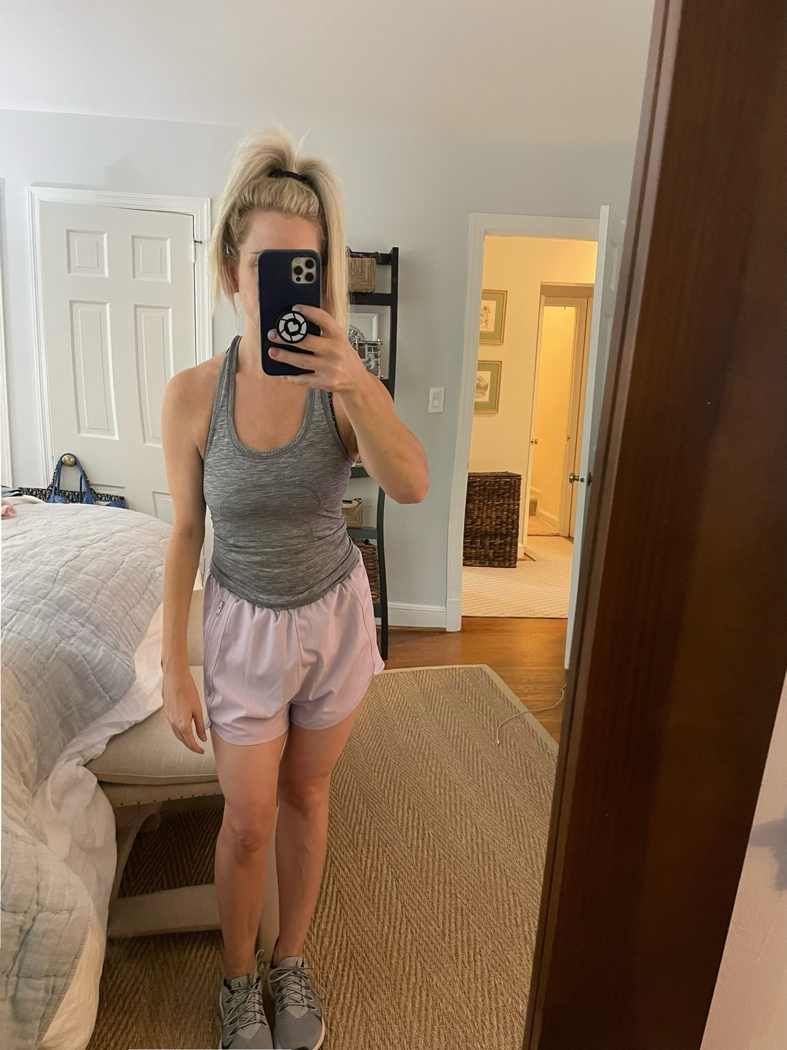 Favorite Amazon running shorts on sale! High waisted and sweat friendly 🔥 

#LTKsalealert #LTKFind #LTKunder50