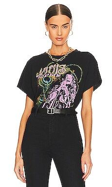 Chaser Janis Joplin Retro Janis Coast Tee in Black from Revolve.com | Revolve Clothing (Global)