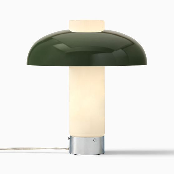 Cleo Table Lamp, 16in, Clover | West Elm (US)