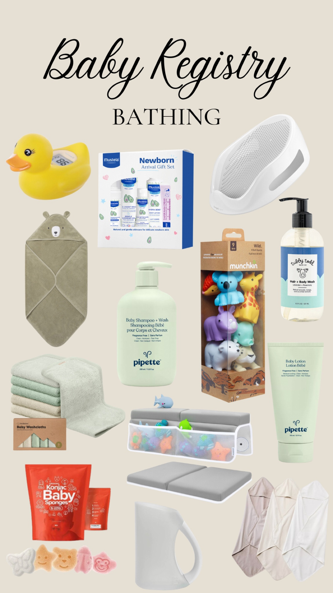 Baby Registry: all things bathing! 👶🏼✨🤰🏼🍼 

#LTKBaby #LTKBump #LTKFindsUnder50