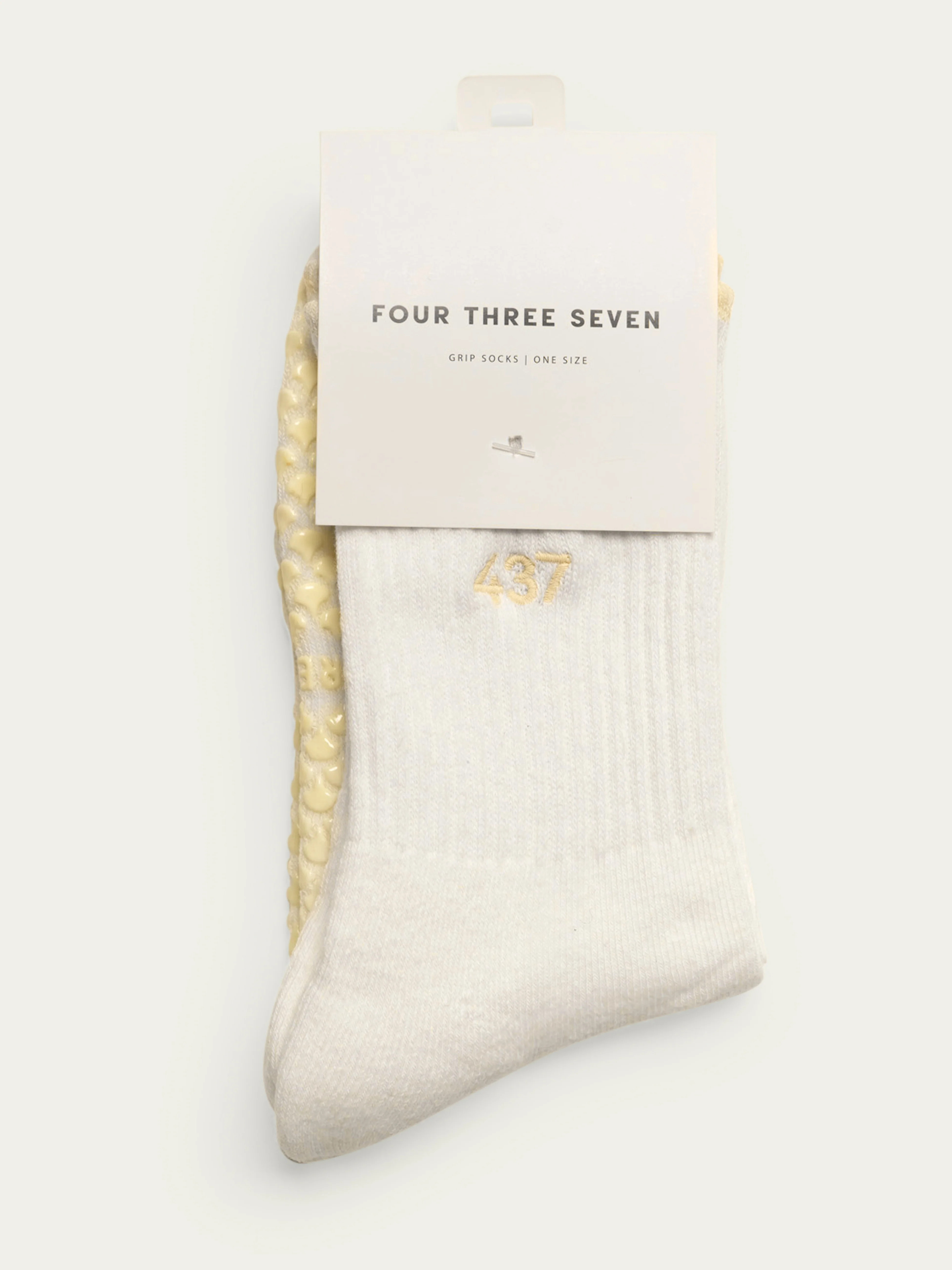The Reformer Sock / White-Cream | 437