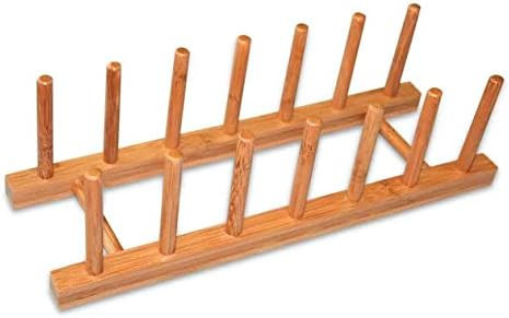 Home Basics Bamboo Dish Rack | Amazon (US)