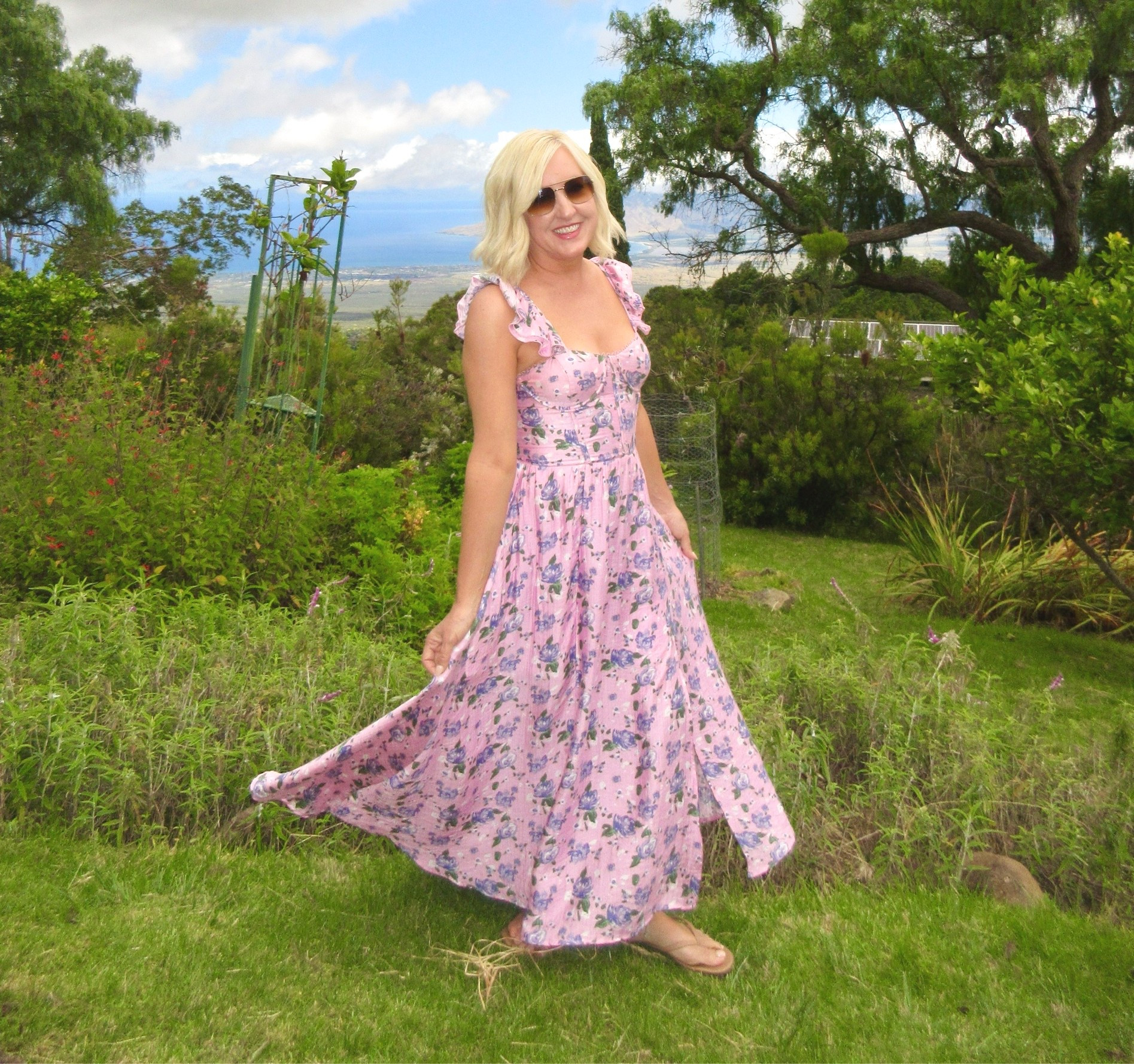 We visited the Ali'i Kula Lavender Farm on one of our days in Maui. It’s such a gorgeous place filled with the beautiful scent of lavender & they offer everything from lavender beauty products to brownies & lemonade😋I thought this dress was perfect for the occasion.

#LTKTravel #LTKPetite #LTKOver40