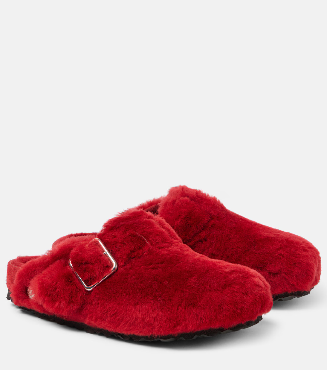 Boston shearling clogs | Mytheresa (US/CA)
