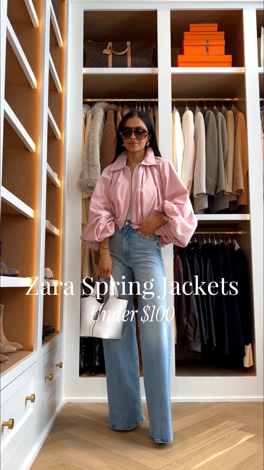 Spring outfit ideas featuring my latest @Zara finds for under 100 that are perfect for that in between weather. I love the cropped trench for a more polished elevated look and the pink bomber jacket for a fun pop of color. Both pair perfectly with my viral Mother jeans that are on sale right now. Also sharing a classic Zara bomber and denim jacket that you can throw over any outfit for an effortless layered look.

Zara cropped trench coat - size XS
Zara pink bomber jacket - size XS
Mother jeans - wearing a 23 runs TTS
Zara bomber jacket - size XS
Zara denim jacket - size XS

miamiamine spring outfit ideas Zara jackets layering outfits cropped trench coat bomber jacket denim jacket Mother jeans sale chic everyday style elevated casual look under 100



#LTKSeasonal #LTKmomlife #LTKootd