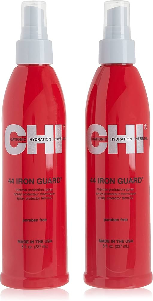 CHI 44 Iron Guard Thermal Protection Spray, Gray, 8 Oz, 2 Pack | Amazon (US)