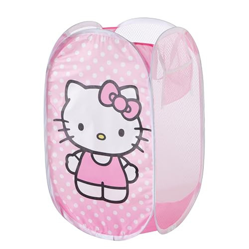 Sanrio Hello Kitty Pop Up Hamper with Durable Carry Handles, 21'' H x 13.5'' W X 13.5'' L | Amazon (US)