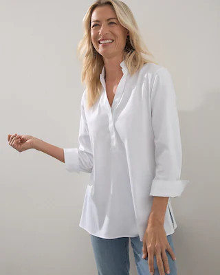 No-Iron Stretch Tunic | Chico's