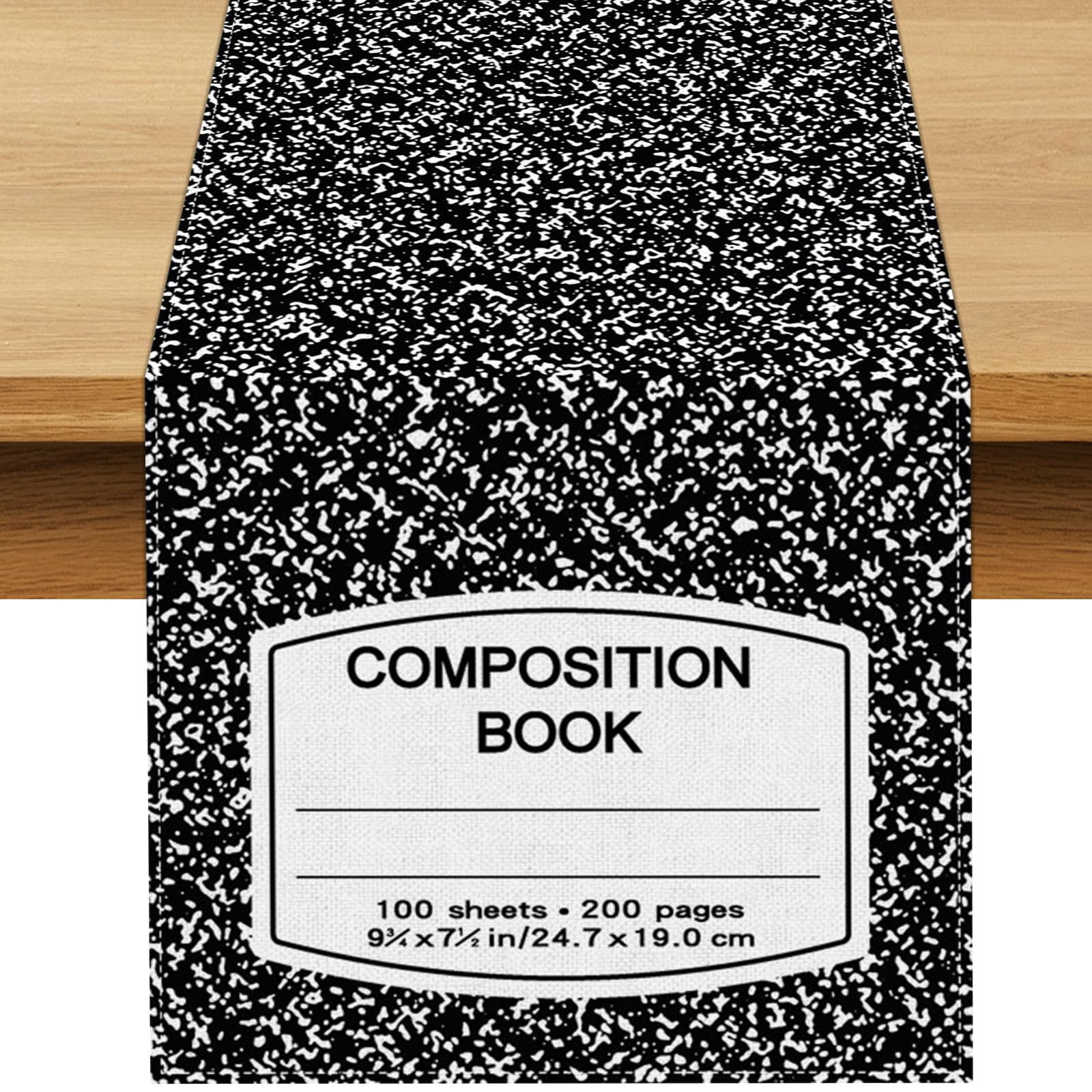 Composition Book Table Runner for Back to School Party Decoration Welcome First Day of School Cla... | Amazon (US)