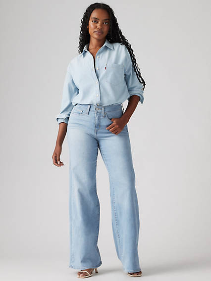 Levi's 318 Shaping Wide Leg Women's Jeans 26x30 | Levi's US