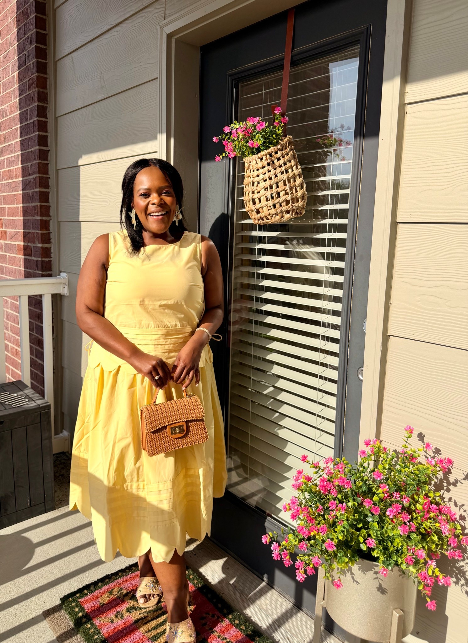 The perfect yellow for Easter 🐣 love this set from Cato’s! Comes in plus sizes too! Wearing a Large in tank and M in skirt. 

#LTKgrwm #LTKootd #LTKPlusSize