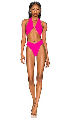 lovewave The Christensen One Piece in Hot Pink from Revolve.com | Revolve Clothing (Global)