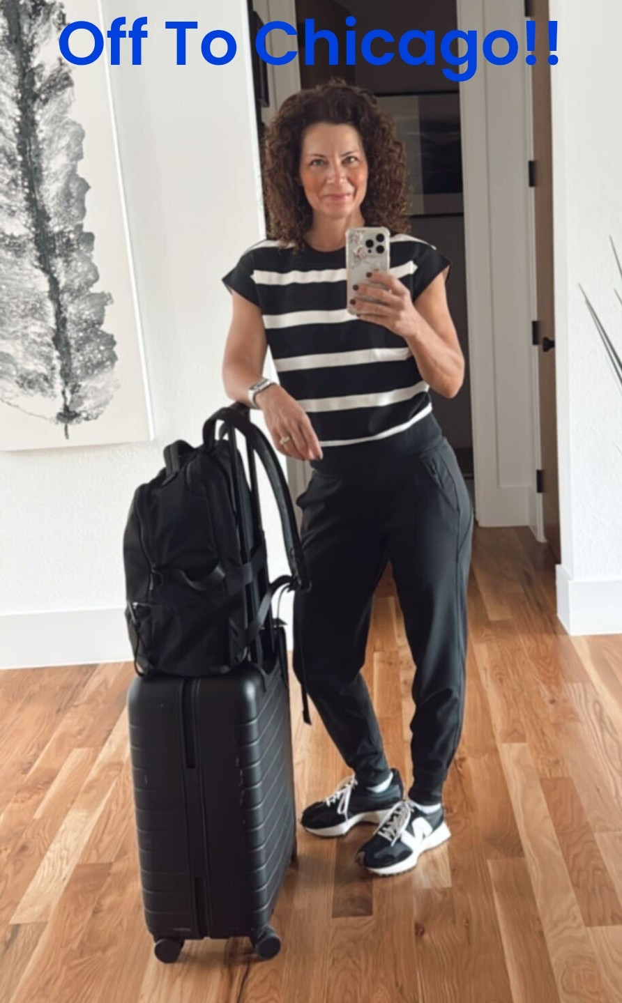 Headed to Chicago for the first time! It’s a long travel day coming from Texas, but I’m feeling comfortable while still pulled together. I’ve linked my travel outfit and luggage details below if you’re looking for easy pieces that work on the go.

Chicago friends, what are your must-visit spots?

#LTKFindsUnder100 #LTKStyleTip #LTKTravel