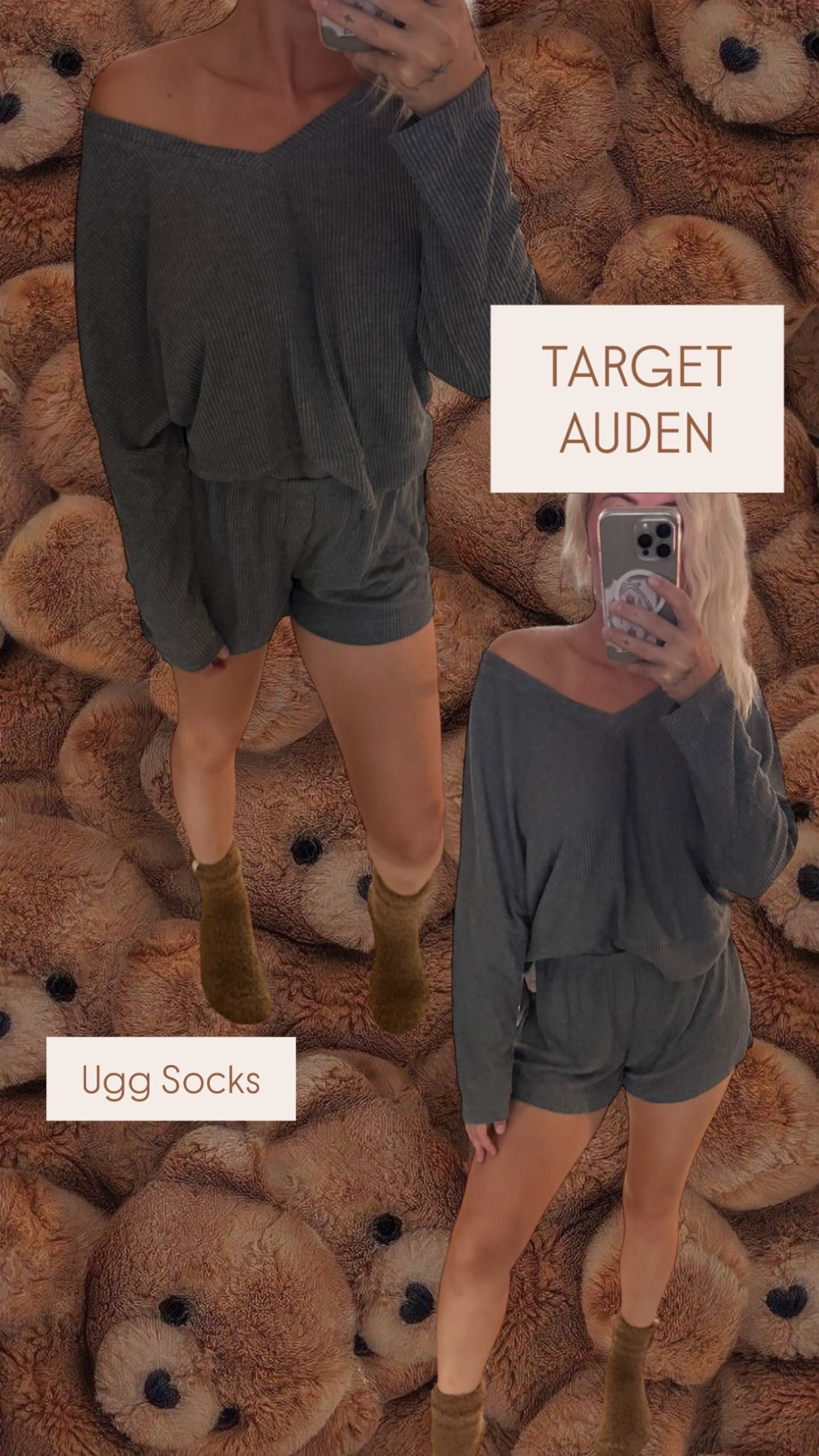 New Loungewear from 🎯 Auden plus the Ugg socks I LIVE in 🐻 

Shorts Medium
Top Mediumm

#LTKSeasonal #LTKFindsUnder50 #LTKStyleTip