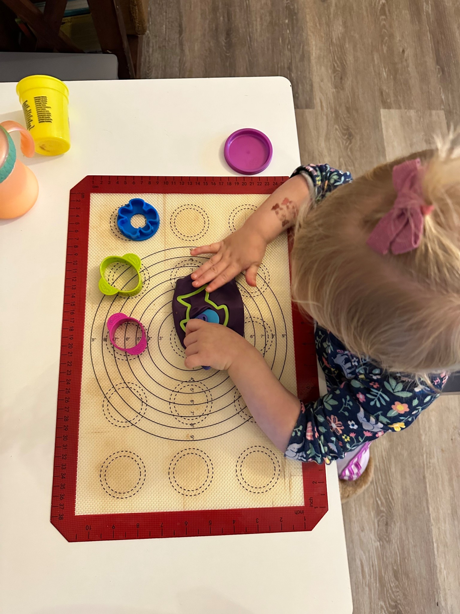 Our favorite indoor activity these days- playing with play doh! 

We love using the cookie cutter sets and baking mats. 

#LTKGiftGuide #LTKFamily #LTKKids