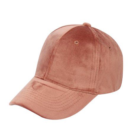 mveomtd New Velvet Baseball Cap For Women Men Crushed Plain Dad Hat Sports Cap Hop Hats Unstructured | Walmart (US)
