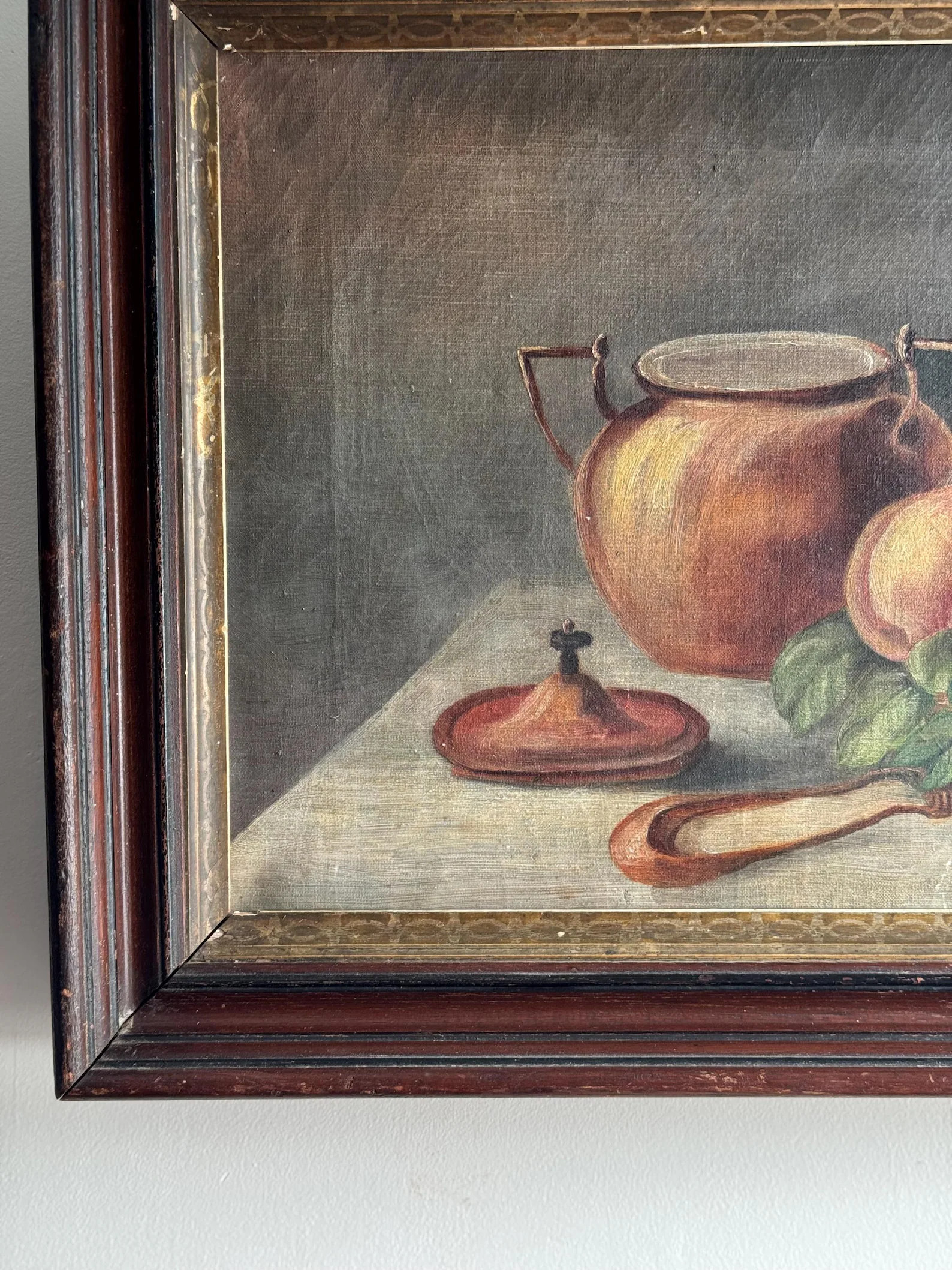 Antique Still Life Oil Painting on Canvas - Etsy | Etsy (US)