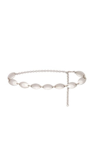 Tulum Chain Belt in Silver | Revolve Clothing (Global)