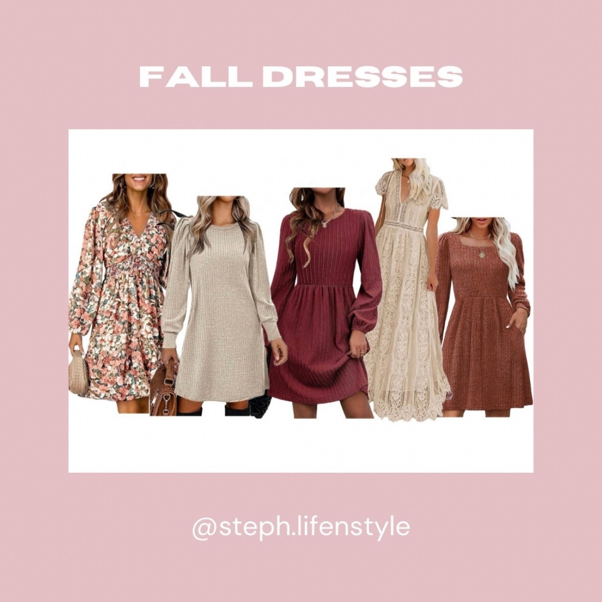 Fall dresses 🍁

#fall #dresses #falldresses #womensfashion #womensdress #like #comment #save #share #follow 
#LTKHoliday #LTKSeasonal