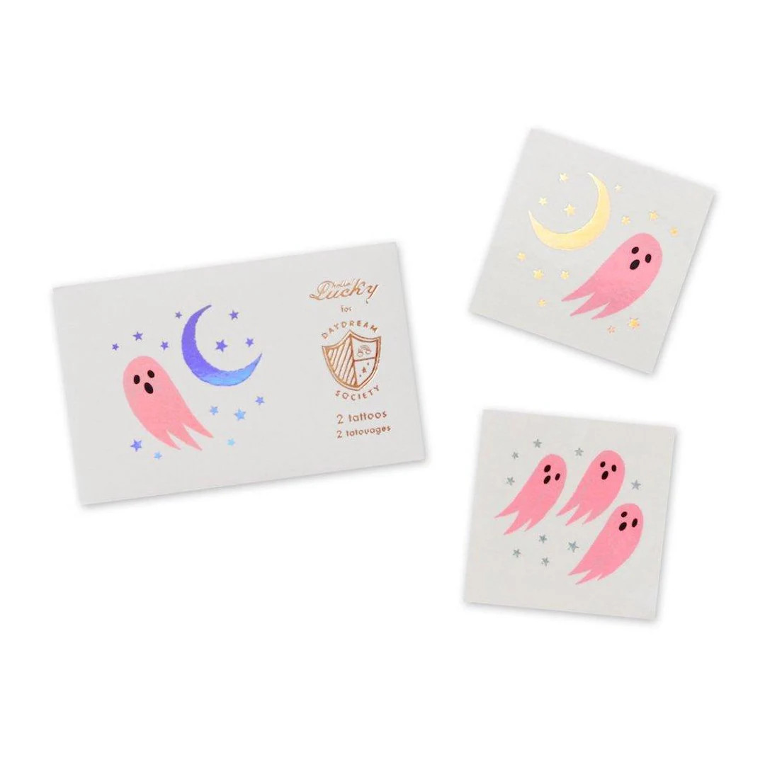 Spooked Temporary Tattoos 2 Pk. - Etsy | Etsy (US)
