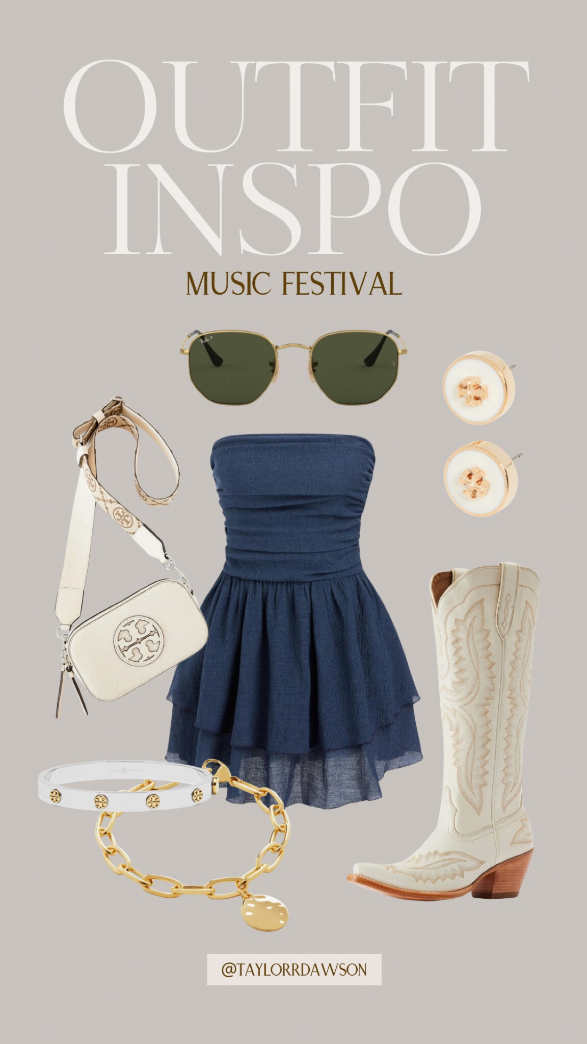 Music festival outfit inspo!

country concert outfit, southern outfit, western outfit, football game day outfit, strapless mini dresses, ray bans, tory burch, designer jewelry, designer purse, crossbody purse, western boots, cowgirl boots

#LTKStyleTip #LTKItBag