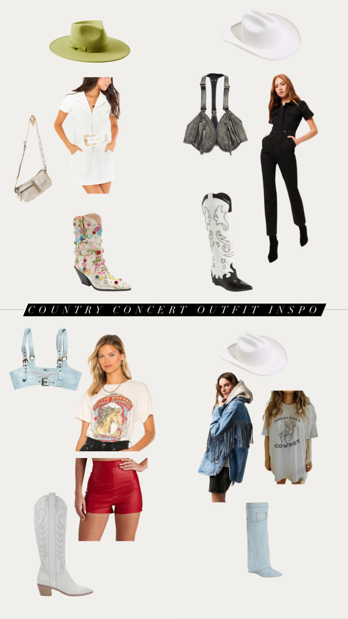 Morgan wallen country concert outfit inspo 