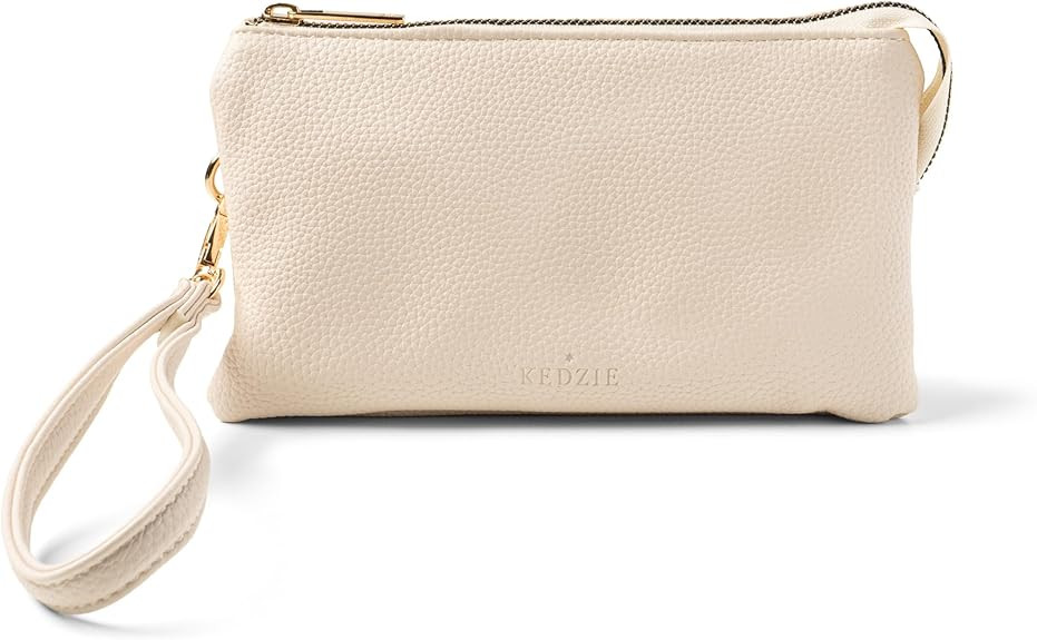 KEDZIE Eclipse Vegan Leather Convertible Purse Wallet Crossbody Bag for Women | Amazon (US)
