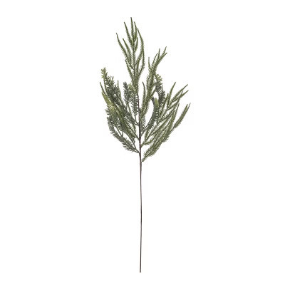 Transpac Norfolk Pine Real Feel Artificial Branches for Christmas Crafting Indoor Decoration and Holiday Arrangements | Target