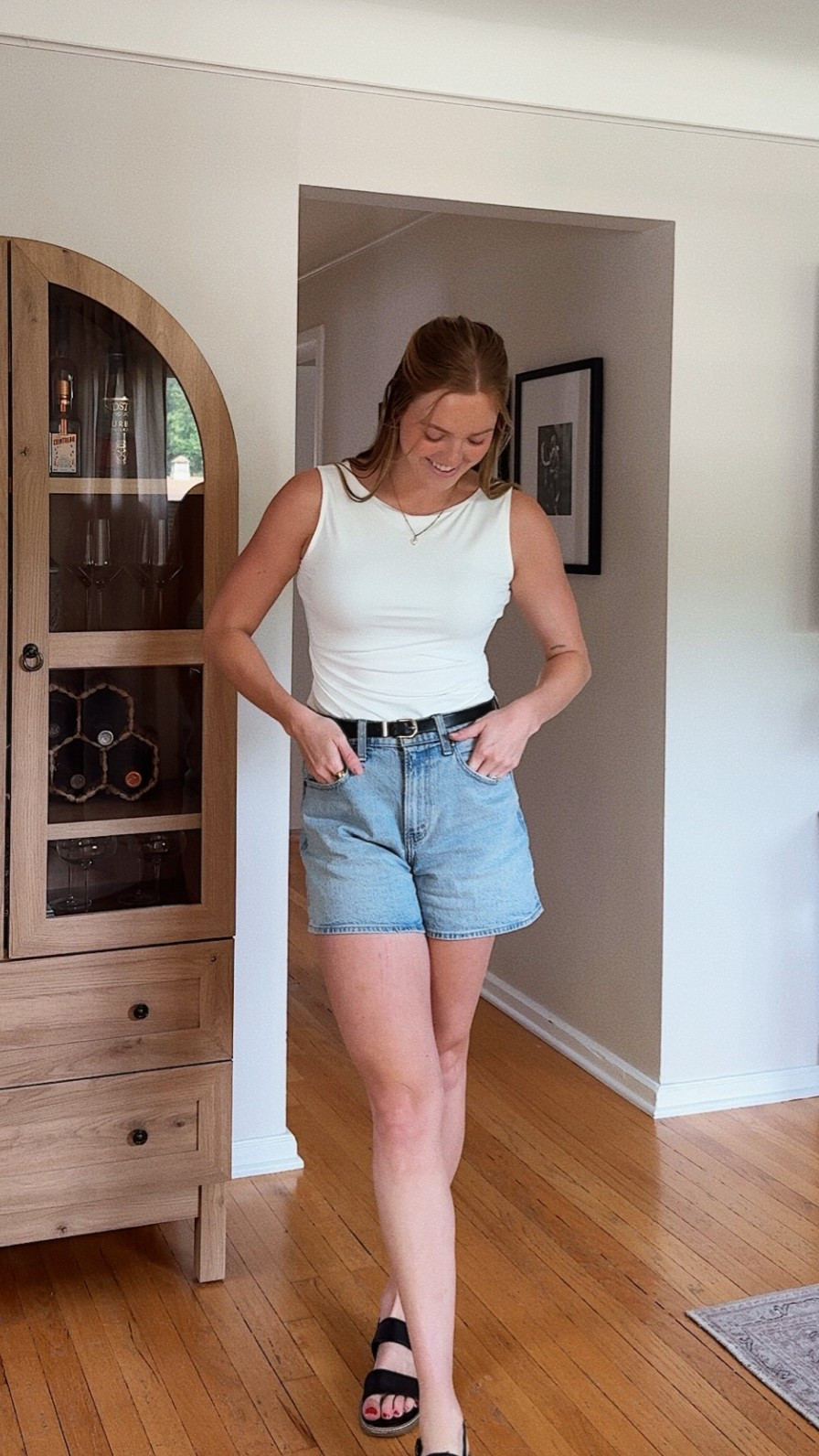 easy summer outfit full of basics from my closet

#LTKootd #LTKgrwm