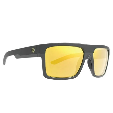 LEUPOLD Becnara Matte Black/Gloss Black Frame Orange Mirror Lens Sunglasses (179633) | Walmart (US)