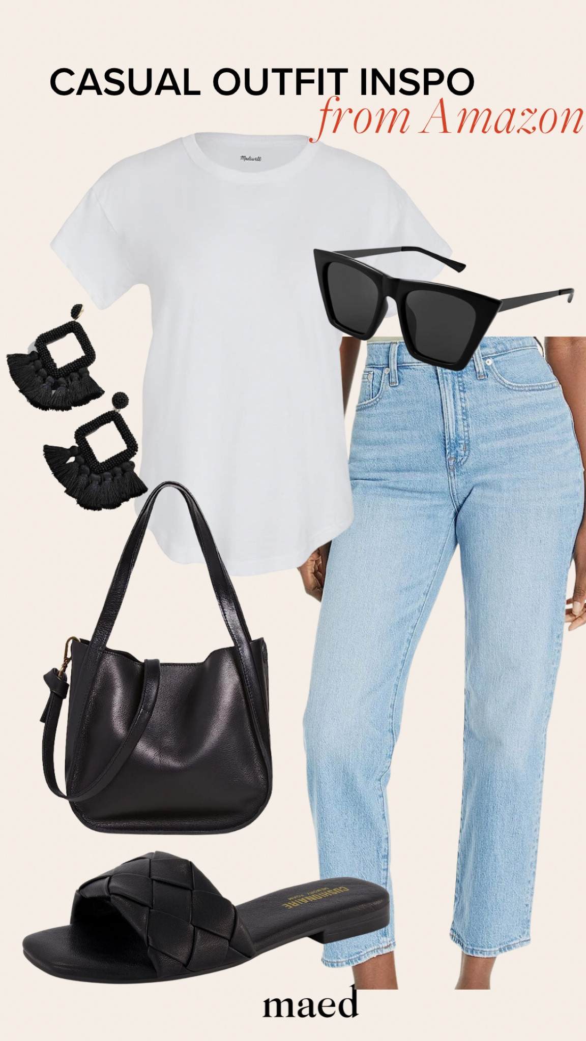 Amazon style, amazon outfit, casual outfit picks, madewell jeans, madewell bag, madewell top 

#LTKFind #LTKshoecrush #LTKstyletip