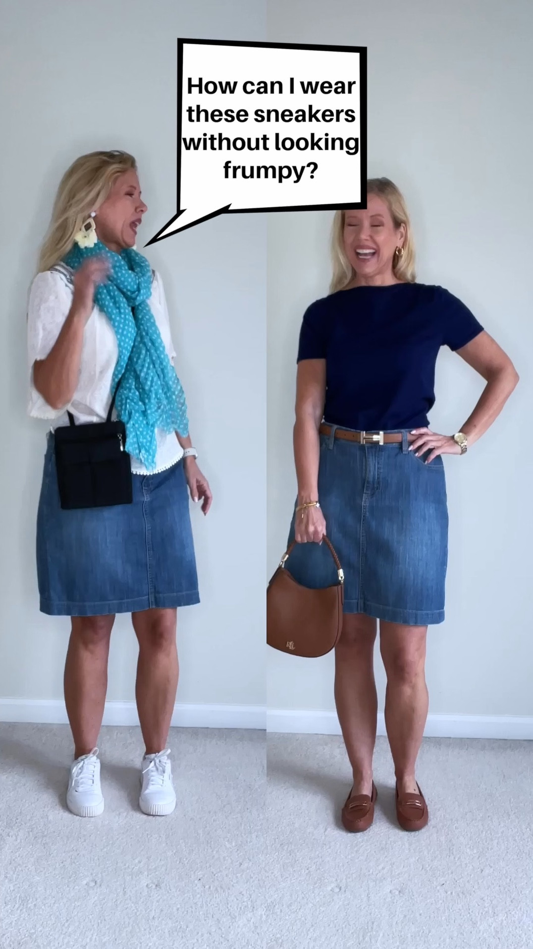 Someone recently asked me how to wear white sneakers without looking frumpy! Here you go! 👟 


#LTKootd #LTKOver40 #LTKgrwm