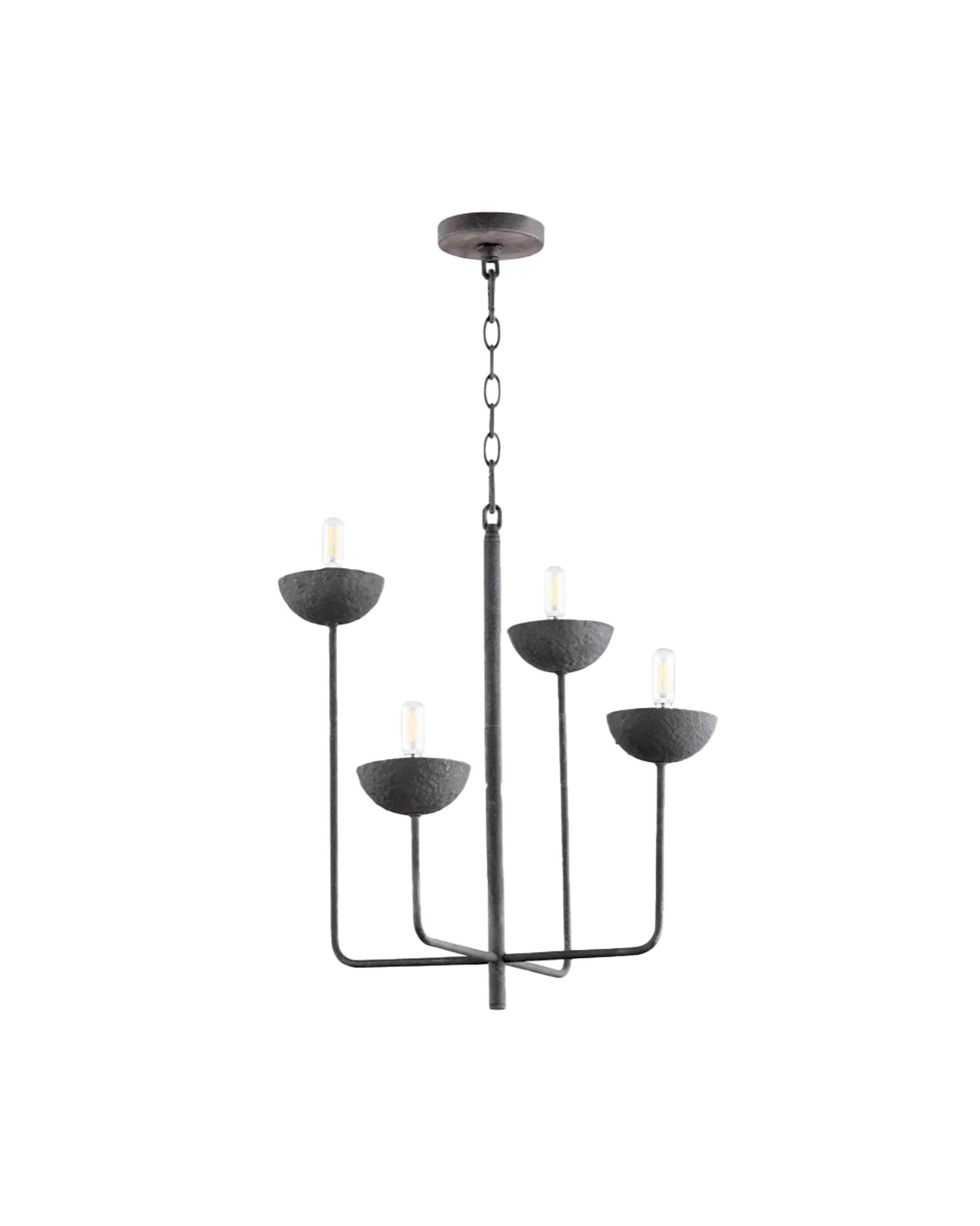 NOIR CANDLELIGHT CHANDELIER | Off-White Palette