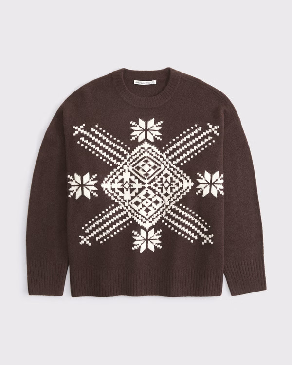 Dad Fairisle Crew Sweater | Abercrombie & Fitch (US)