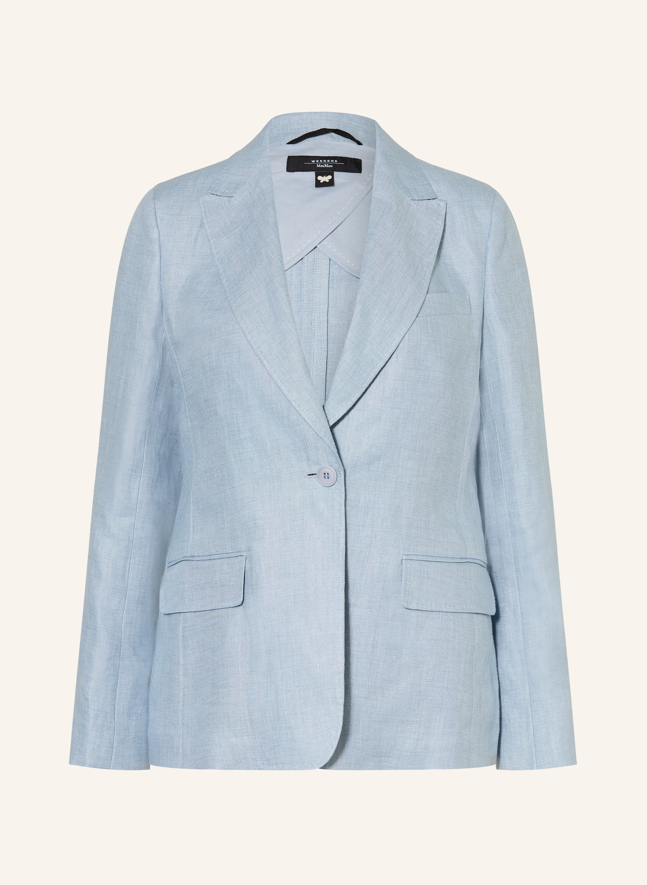 WEEKEND Max Mara Leinenblazer NALUT in hellblau | Breuninger (DACH)