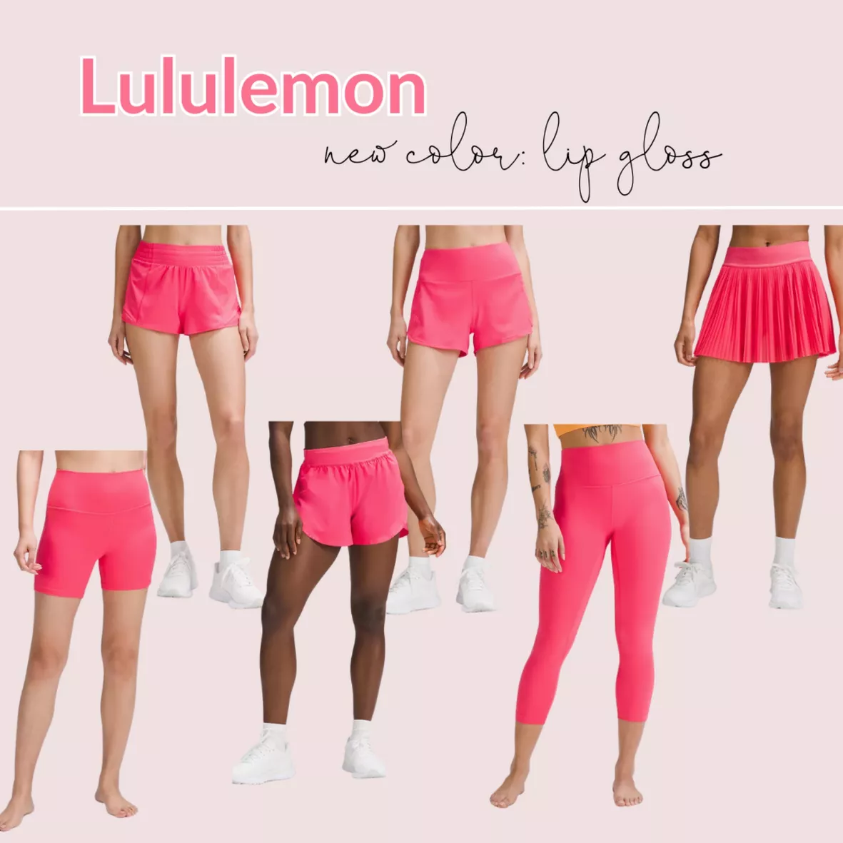 lululemon Align™ High-Rise Short 8, Meadowsweet Pink
