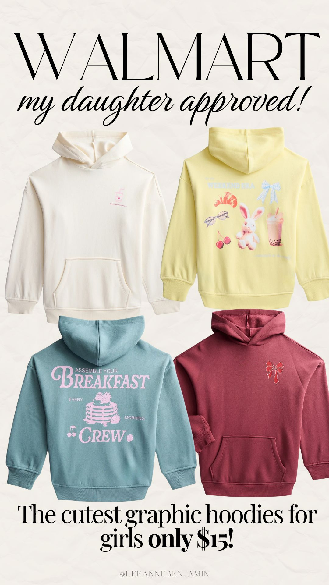 The cutest graphic hoodies for girls only $15!  

 #LTKActive #LTKPetite #LTKKids