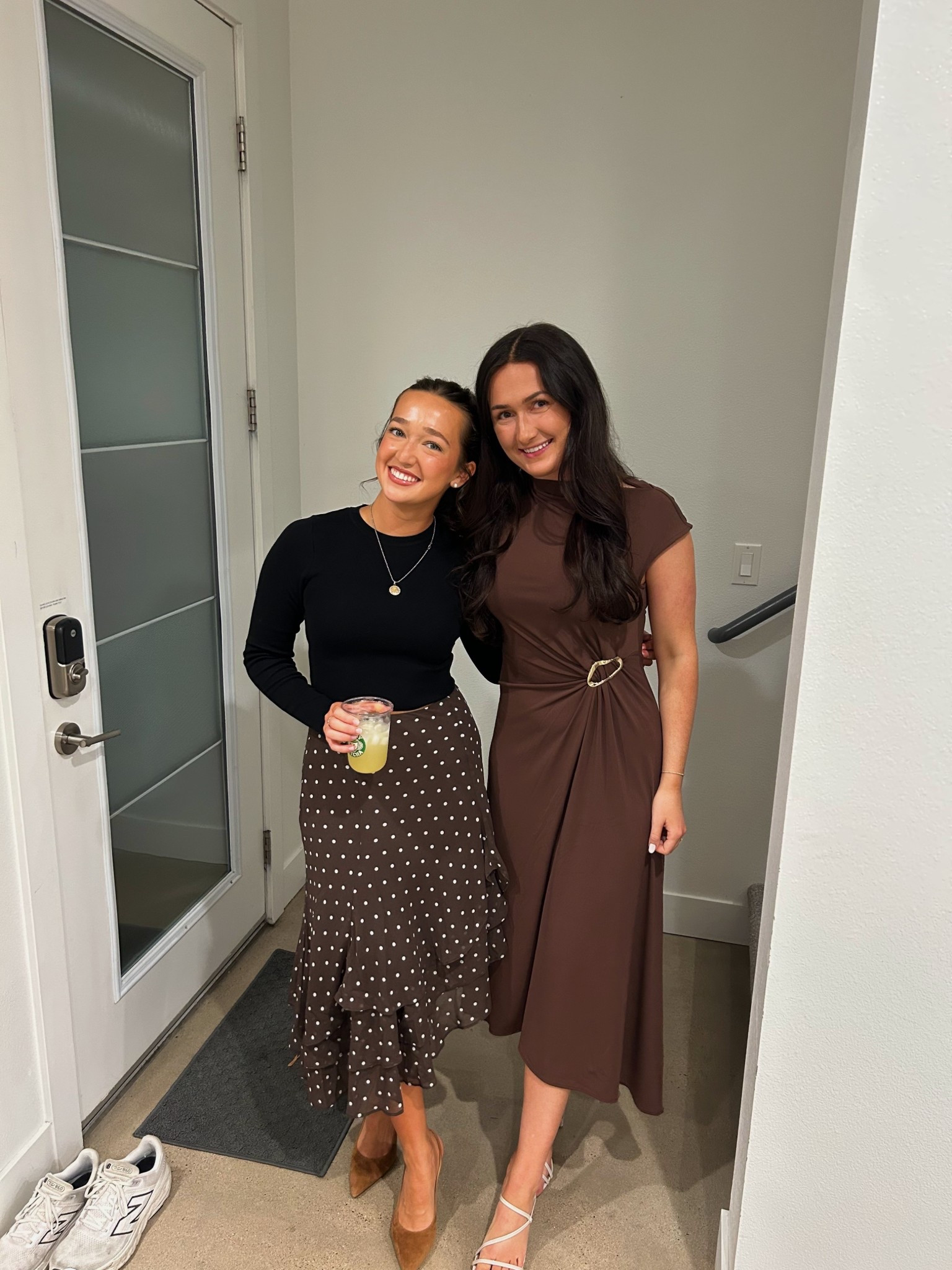 welcome drinks outfit for a wedding! Loving the espresso brown polka dot skirt vibe!

#openedit #rehearsaldinner #welcomedrinks #wedding #colorado #fortcollins #brownskirt 

#LTKBeauty #LTKWedding #LTKStyleTip