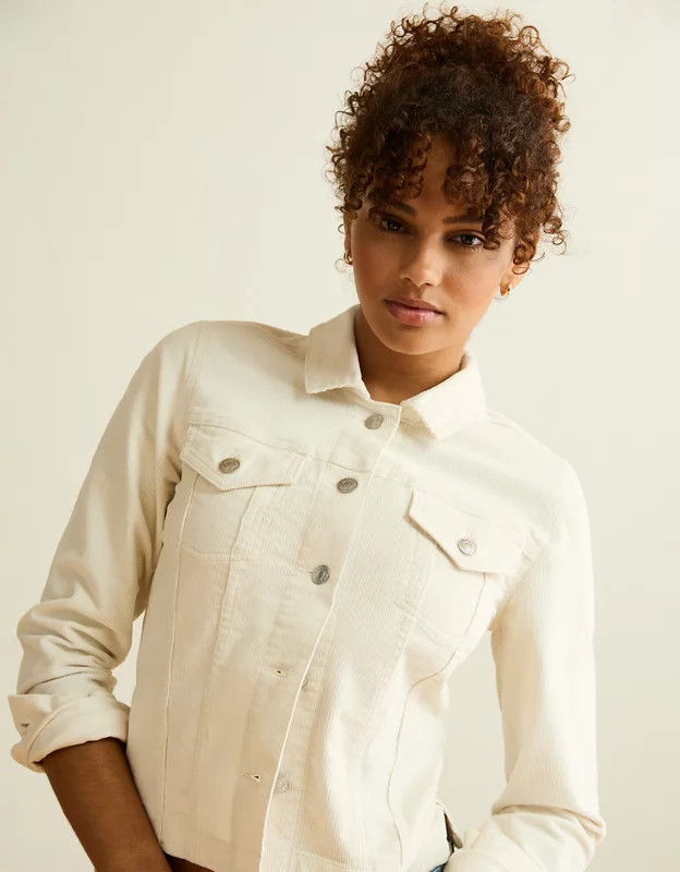 AE Shrunken Corduroy Jacket | American Eagle Outfitters (US & CA)