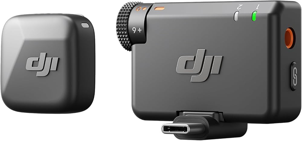 DJI Mic Mini (1 TX + 1 RX), Wireless Lavalier Microphone, Detail-Rich Audio, Noise Cancelling, Au... | Amazon (UK)