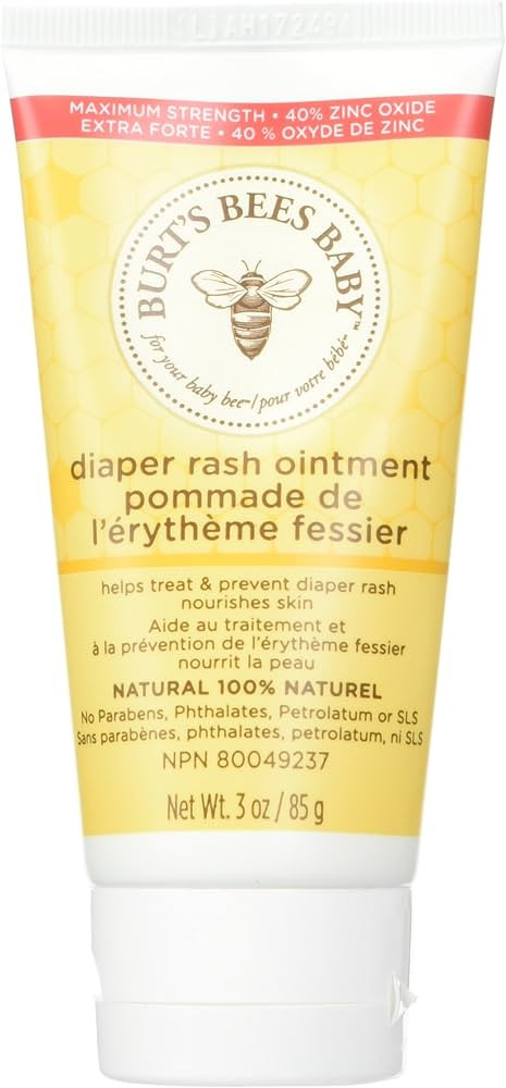 Burt's Bees Baby Diaper Rash Ointment 3 oz (Pack of 3) | Amazon (US)